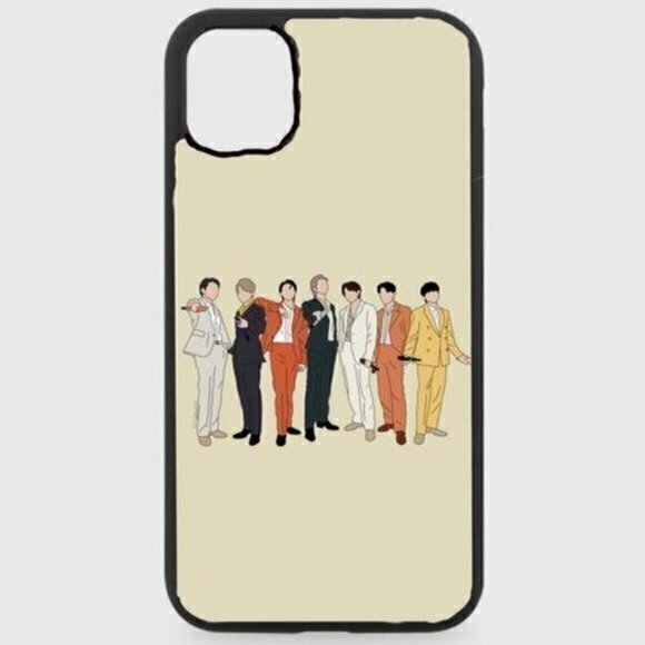 BTS Illustration Phone Case - Picture 1 of 1